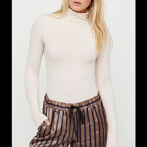 Free People Seamless Turtleneck Bodysuit